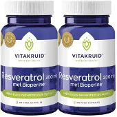 Vitakruid 2x Resveratrol 200 mg 60 vegacapsules