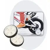 Voltano Zijwieltjes – Wit – 12-20 Inch