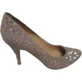 La strada -PUMPS-LT.GREY-MICRO STUDS -SIZE 39