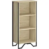 vidaXL Boekenkast 50x31x106 cm bewerkt hout sonoma eikenkleurig