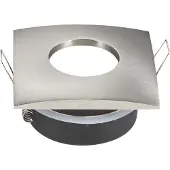 Aigostar Inbouwframe 84mm x 84mm | vierkante inbouwspot rvs | boorgat Ø 75 mm