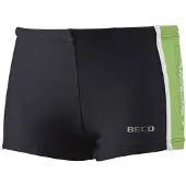 Beco zwemboxer jongens polyamide/elastaan kiwi/zwart