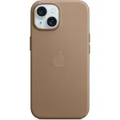 Apple iPhone 15 FineWoven Back Cover met MagSafe Taupe