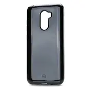 Mobilize TPU achterkant - - Pocophone F1 - Zwart - Verhoogde randen - Nuttige uitsparingen - Flexibel - Duurzaam