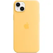 Apple Silicone Backcover MagSafe voor de iPhone 14 Plus - Sunglow