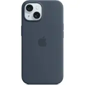 Apple iPhone 15 Back Cover met MagSafe Stormblauw