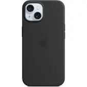 Apple iPhone 15 Back Cover met MagSafe Zwart