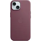 Apple iPhone 15 FineWoven Back Cover met MagSafe Moerbei