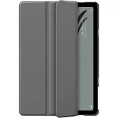 Just in Case Smart Tri-Fold Google Pixel Tablet Book Case Grijs