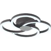 Brilliant Fico - Plafondlamp - LED 18W - 3000K - Zwart