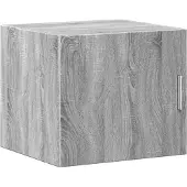 vidaXL Wandkast 45x42,5x40 cm bewerkt hout grijs sonoma eikenkleurig