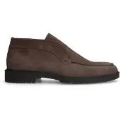 Manfield Bruine suède boots | Maat 40
