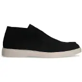 Manfield Zwarte suède boots | Maat 41