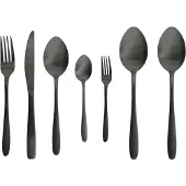 Studio Tavola Bestekset - Classic - Zwart - 42-delig / 8 personen