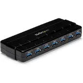 StarTech.com ST7300USB3B - 7 Port SuperSpeed USB 3.0 Hub - Deskt