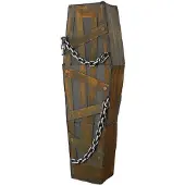 Atosa Decoratief Halloween Graf Met Licht-geluids-en Bewegingssensor 160x50x28 Cm