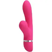 Pretty Love - Willow - Tarzan Vibrator Met ZuigFunctie - Roze