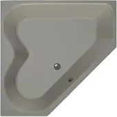 Xenz Cyprus bad 145x145 antraciet