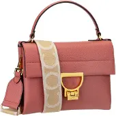 Coccinelle Satchels - Arlettis Signature in roze