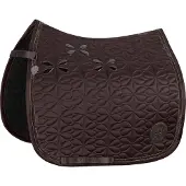 Eskadron Zadeldek Platinum Mattglow Bow Dressuur Donkerbruin