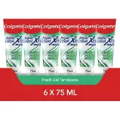 Colgate Triple Action Xtra Fresh tandpasta - 6 x 75ml - Voordeelverpakking