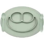 Ezpz Mini Tableware Groen 12 Months