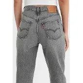 Levi's 80s Straight Jeans Grey Maat: W23L30 | Straight Jeans Outlet | Dames | Grijs
