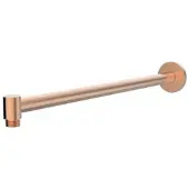 Regn Wandarm 40cm - Geborsteld Koper Pvd - Wandkraan - Kranen, Douchekranen, Hoofddouche Houders - 8720297697586 - Kranen, Douchekranen, Hoofddouche houders