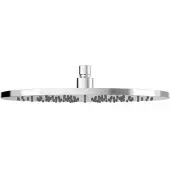 Regn Hoofddouche Rond 25cm - Chroom - Messing - Kranen, Douchekranen, Hoofddouches - 8720297697593 - Kranen, Douchekranen, Hoofddouches