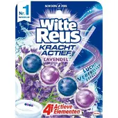 Witte Reus Kracht Actief Lavendel Toiletblok 50g - WC blokjes - Voordeelverpakking - 10 stuks