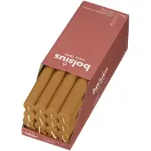 Bolsius Rustiek Dinerkaars 16st Okergeel Bruin bruin Wax Bolsius Kaars
