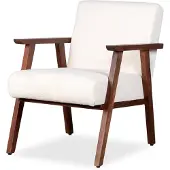 Lewis & Loft Fauteuil Loïs – Acacia hout – Bruin