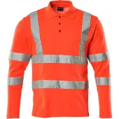 Mascot 18283-995 Poloshirt Lange Mouwen Safe Classic | Maat: XL