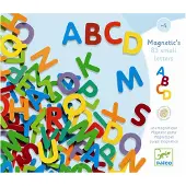 Djeco Magneten - 83 st. - Hout - Letters - - OneSize - Magnetisch speelgoed