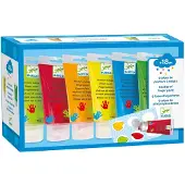 Djeco kleuren 6 Finger Paint Tubes