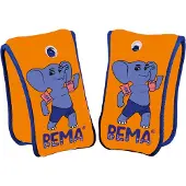 Bema 2x Oranje neopreen zwembandjes/zwemmouwtjes voor kinderen 11-30 kilogram - Zwembandjes