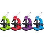 Bresser 8855600WXH000 Biolux SEL Schülermikroskop Kindermicroscoop Monoculair 1600 x Opvallend licht, Doorvallend licht