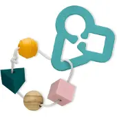SES Creative - Tiny Talents - Sensory vormenstoof - Sensorisch speelgoed - Montessori speelgoed - inclusief kralen - makkelijk mee te nemen Speelgoed 1 jaar
