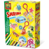 SES Creative Shrink Plastic - DIY - Schlüsselanhänger - - One Size - Kreatives Spielset