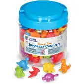 Learning Resources Back In Time Dinosaur Counters (Set van 72) - 1+