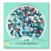 Djeco ALPHABET BEADS, SILVER