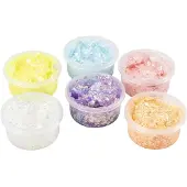 Adlibris Glitter Clay 6x20 ml Pastelkleuren
