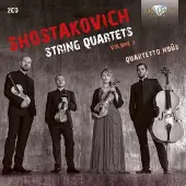 Brilliant Classics Quartetto Nous - Shostakovich: String Quartets, Volume 3 (2 CD)