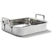 BK Superior Tri-Ply braadslede 30 x 24 cm - rvs - Braadslede |
