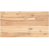 vidaXL Wandschap zwevend 40x20x2 cm onbehandeld massief acaciahout