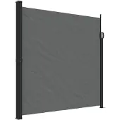 vidaXL Windscherm uittrekbaar 200x500 cm antracietkleurig