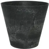 Artstone Bloempot Claire D 43 H 39 Cm Zwart
