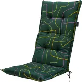 Madison Tuinkussen Hoge Rug Joah Groen 123 X 50 X 8 Cm