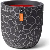 Capi Europe Planter ball Clay NL 43x41 anthracite