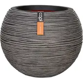Capi Europe Capi Nature Pot Bol Row D 62 H 48 Cm Zwart Grijs